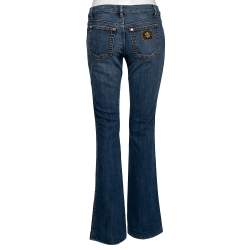 مملوكة مسبقًا Roberto Cavalli Blue Denim Jeans M