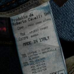 مملوكة مسبقًا Roberto Cavalli Blue Denim Jeans M
