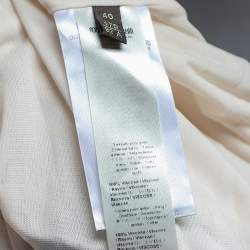 Pre Owned Roberto Cavalli Multicolor Printed Jersey Ruched Cut Out Detail Mini Dress S