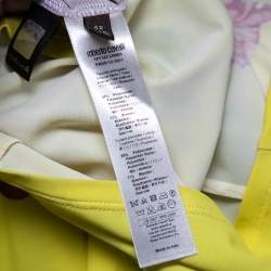 Pre Owned Roberto Cavalli Multicolor Printed Jersey Sleeveless Sheath Dress M