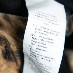 Pre Owned Roberto Cavalli Blue Denim Straight Pants M