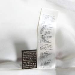 Pre Owned Roberto Cavalli Multicolor Printed Silk Button Front Blazer Jacket M