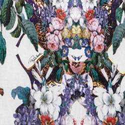 مملوكة مسبقًا Roberto Cavalli Multicolor Printed Jersey Sleeveless Dress M 