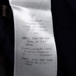 مملوكة مسبقًا Roberto Cavalli Purple Silk Pleated Mini Skirt M