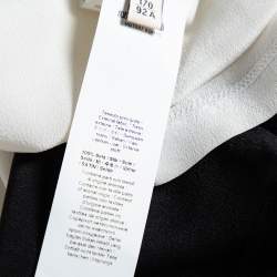 Pre Owned توب روبرتو كافاللي مطبوع أبيض مقاس صغير ( سمول )