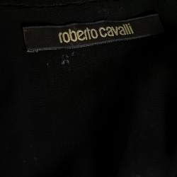 Pre Owned Roberto Cavalli Multicolor Sequin & Bead Embellished Sleeveless Dress M 