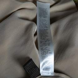 Pre Owned فستان بلا أكمام روبيرتو كافاللي حرير مطبوع متعدد الألوان مزخرف ترتر مقاس وسط ( ميديوم )