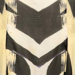 مملوكة مسبقًا تنورة ماكسي روبرتو كافالي حرير مطبوع متعدد الألوان مقاس متوسط - ميديوم