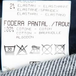 Pre Owned Roberto Cavalli Blue Denim Low-Rise Boot-Leg Cut Jeans M Waist 32"