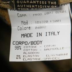 Pre Owned Roberto Cavalli Brown Denim Bootcut Jeans M Waist 29"