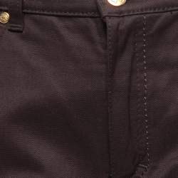 Pre Owned Roberto Cavalli Brown Denim Bootcut Jeans M Waist 29"