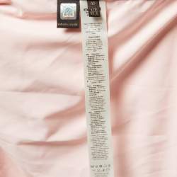 Pre Owned Roberto Cavalli Military Green Fur Lined Parka Jacket S