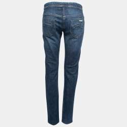 Pre Owned Roberto Cavalli Blue Denim Jeans S Waist 30"