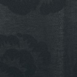 مملوكة مسبقًا Roberto Cavalli Black knit & Silk lined Shrug L