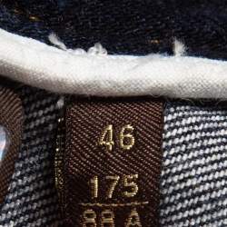 Pre Owned Roberto Cavalli Blue Faded Denim Jeans L Waist 34"