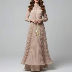 مملوكة مسبقًا Roberto Cavalli Gold Leather Wristlet Pouch