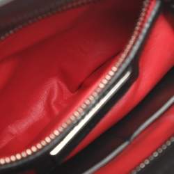 Pre Owned Roberto Cavalli Studded Black Leather Satchel