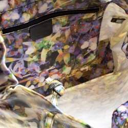 Roberto Cavalli Multicolor Printed PVC Tote