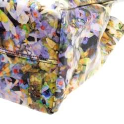 Roberto Cavalli Multicolor Printed PVC Tote