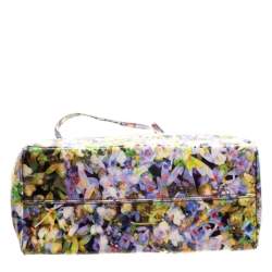 Roberto Cavalli Multicolor Printed PVC Tote