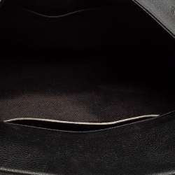 Pre Owned حقيبة روبرتو كافالي جلد أسود