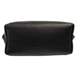 Pre Owned حقيبة روبرتو كافالي جلد أسود