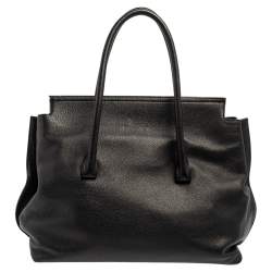 Pre Owned حقيبة روبرتو كافالي جلد أسود