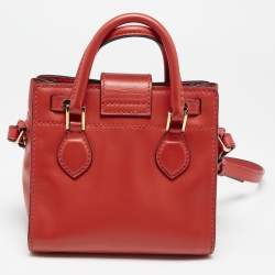 مملوكة مسبقًا حقيبة يد توتس روبرتو كافالي فلورنس جلد برتقالي