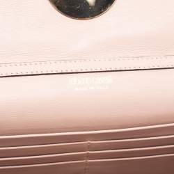 Pre Owned Roberto Cavalli Black Python Wallet On Chain