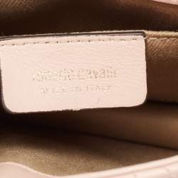 Pre Owned Roberto Cavalli Pink Quilted Leather Flap Shoulder Bag