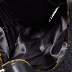Roberto Cavalli Multicolor Floral Print Fabric and Leather Tote