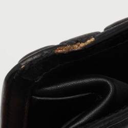 Pre Owned Roberto Cavalli Black Quilted Leather Hera Shoulder Bag