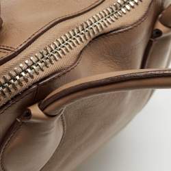 Roberto Cavalli Brown Leather Goa Satchel