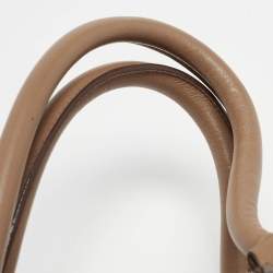 Roberto Cavalli Brown Leather Goa Satchel