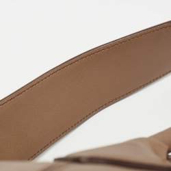 Roberto Cavalli Brown Leather Goa Satchel