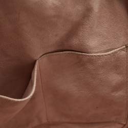 Roberto Cavalli Brown Leather Goa Satchel