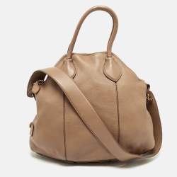 Roberto Cavalli Brown Leather Goa Satchel