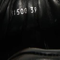 Pre Owned Roberto Cavalli Biege/Brown Leopard Print calf hair Lace Up Sneakers Size 39