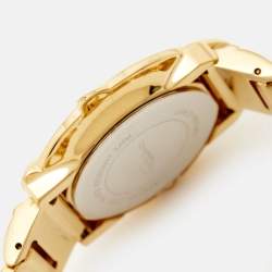 Roberto Cavalli Gold-Plated Stainless Steel Snake SWL006 Women's Wristwatch 37 mm