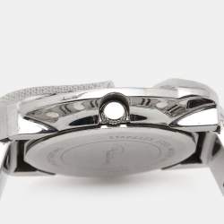 Roberto Cavalli Silver Stainless Steel Snake R7253165515 Women's Wristwatch 37 mm