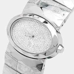 Roberto Cavalli Silver Stainless Steel R7253133615 Women's Wristwatch 36 mm