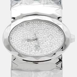 Roberto Cavalli Silver Stainless Steel R7253133615 Women's Wristwatch 36 mm