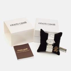 Roberto Cavalli Silver Stainless Steel R7253133615 Women's Wristwatch 36 mm