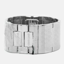 Roberto Cavalli Mother of Pearl Stainless Steel Pavon R7253117515 Women's Wristwatch 38 mm