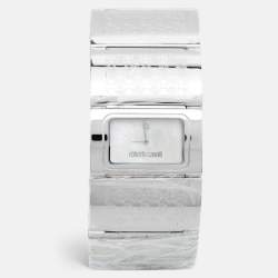 Roberto Cavalli Mother of Pearl Stainless Steel Pavon R7253117515 Women's Wristwatch 38 mm