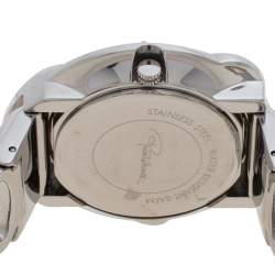 Pre Owned ساعة يد نسائية روبرتو كافالي سنك أر 7253165515 ستانلس ستيل فضية 37 مم