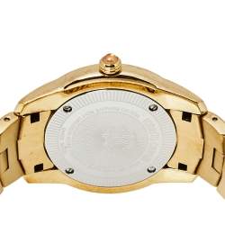 مملوكة مسبقًا Roberto Cavalli Gold Plated Stainless Steel Tempus 51839 Women's Wristwatch 37 MM
