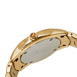 مملوكة مسبقًا Roberto Cavalli Gold Plated Stainless Steel Tempus 51839 Women's Wristwatch 37 MM