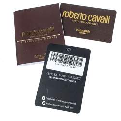 مملوكة مسبقًا Roberto Cavalli Champagne Pink Rose Gold Tone Stainless Steel R7253133517 Quartz Women's Wristwatch 36 MM