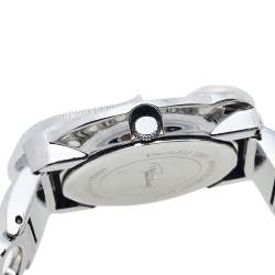 Roberto Cavalli Silver Stainless Steel Snake R7253165515 Women's Wristwatch 37 mm